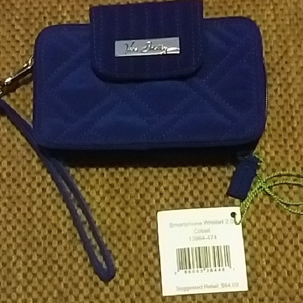 Vera Bradley Smartphone Wristlet Cobalt